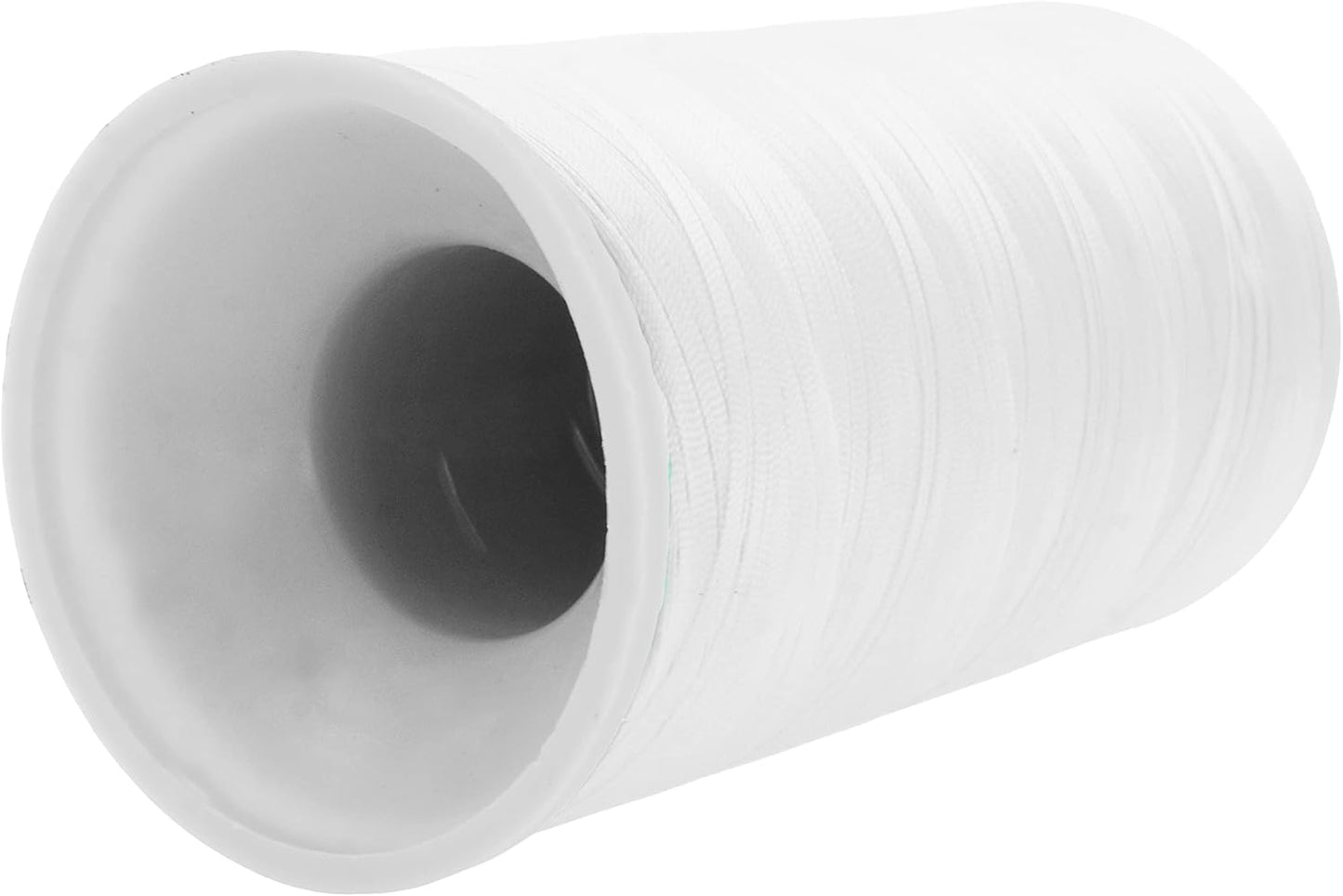 Mandala Crafts Bonded Nylon Thread - White Heavy Duty Sewing Threads - 415 YDs Size 346 210D T350 Tex 350 Thread for Leather Jeans Weaving Outdoor Marine Upholstery