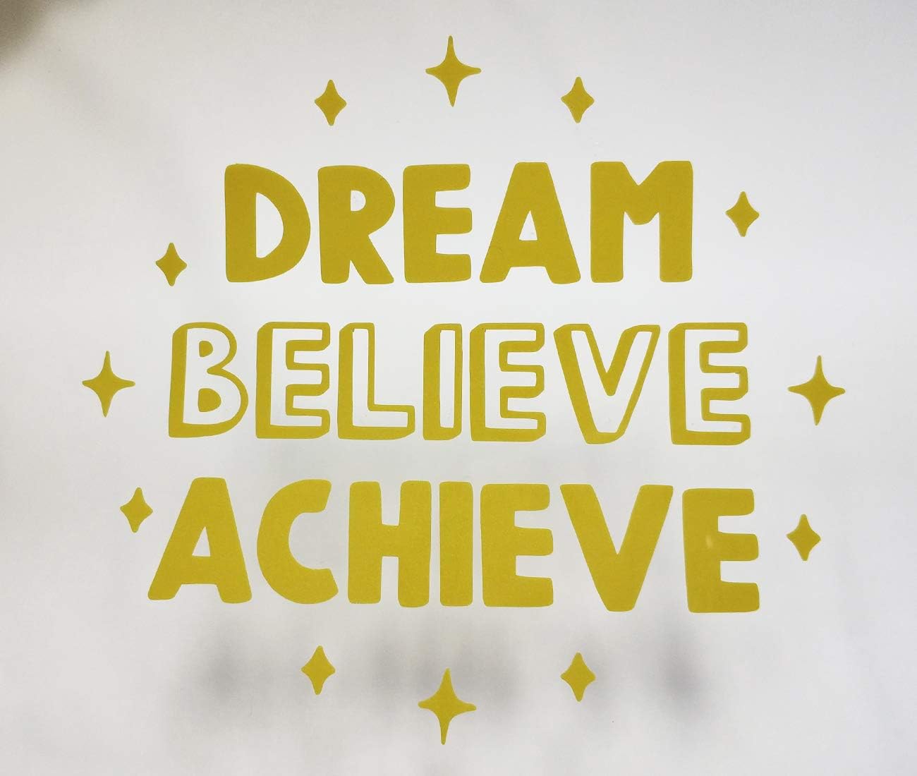 Guangyintong Gold Heat Transfer Vinyl HTV Rolls, 12" x 8ft Glossy Surface Iron on Vinyl for T-Shirts, Easy to Cut & Weed for All Cutter Machines