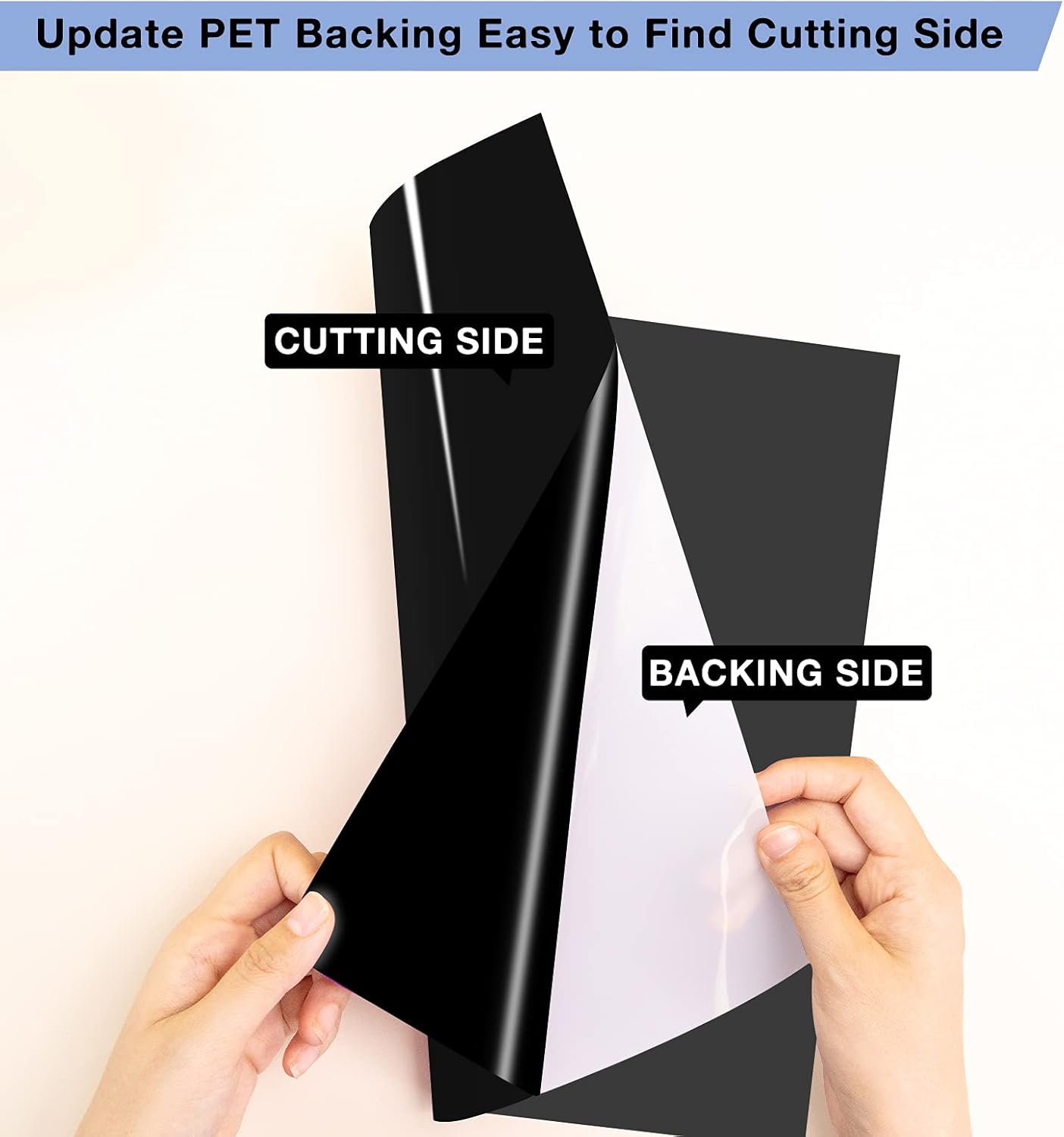 HTVRONT Black Permanent Vinyl - 14 Pack Black Permanent Adhesive Vinyl Sheets for All Cutting Machines 12in x12in Glossy Black Bundle for Craft Projects Durable Adhesive Bundle for Home Decor