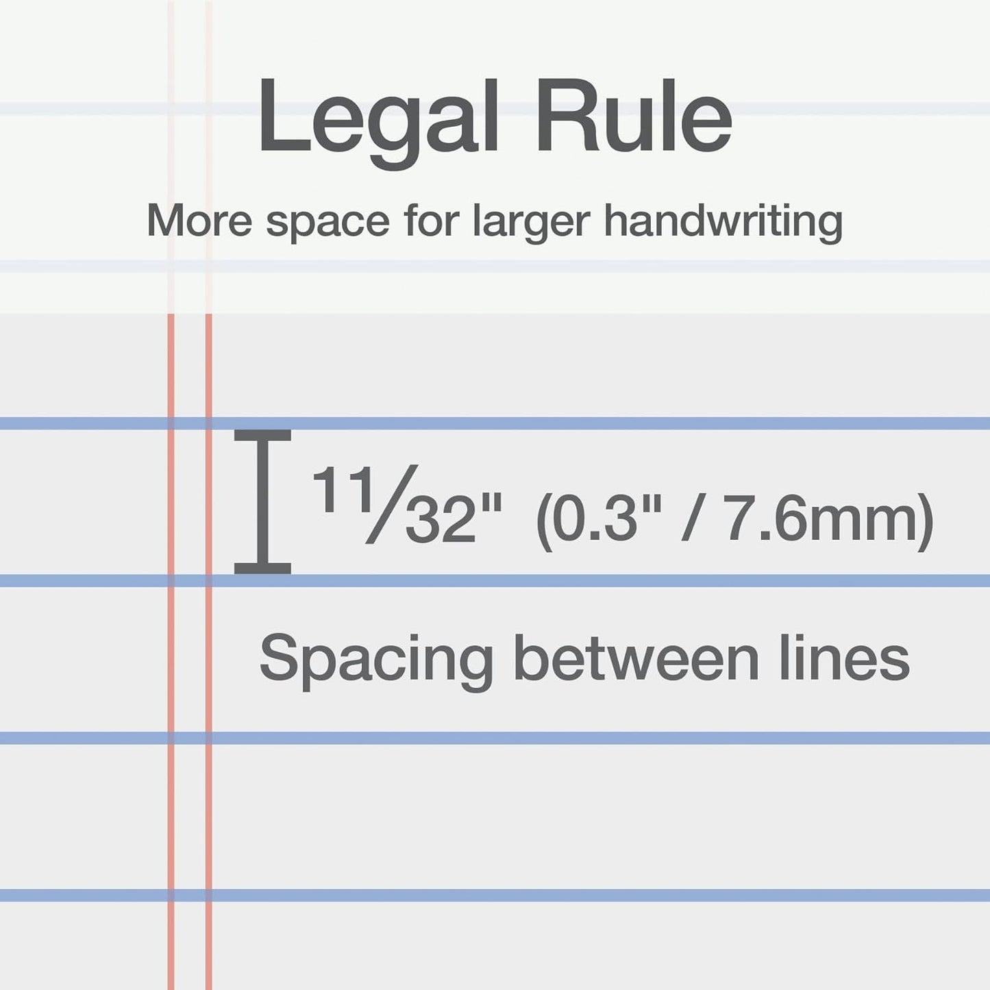 Oxford 8.5 x 11.75 Legal Pads, 12 Pack, Wide Ruled, White Paper, 50 Sheets Per Writing Pad, Made in the USA (74030)