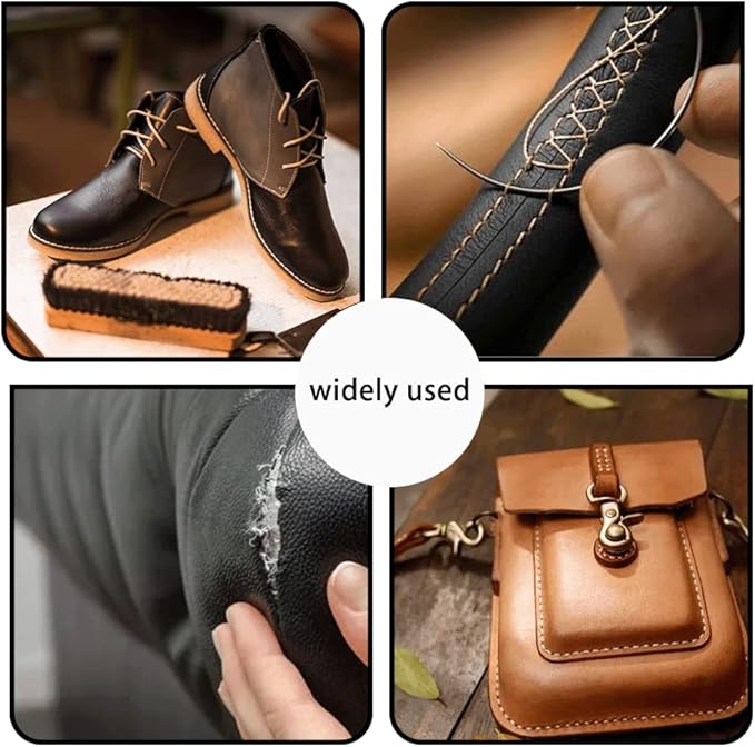 BAGERLA Upholstery Repair Sewing Kit Heavy Duty Sewing Kit with Awl Tools, Seam Ripper, Hand Stitching Needles, Upholstery Thread, Leather Craft Tool for Shoes Sofa Tent Carpet Craft DIY