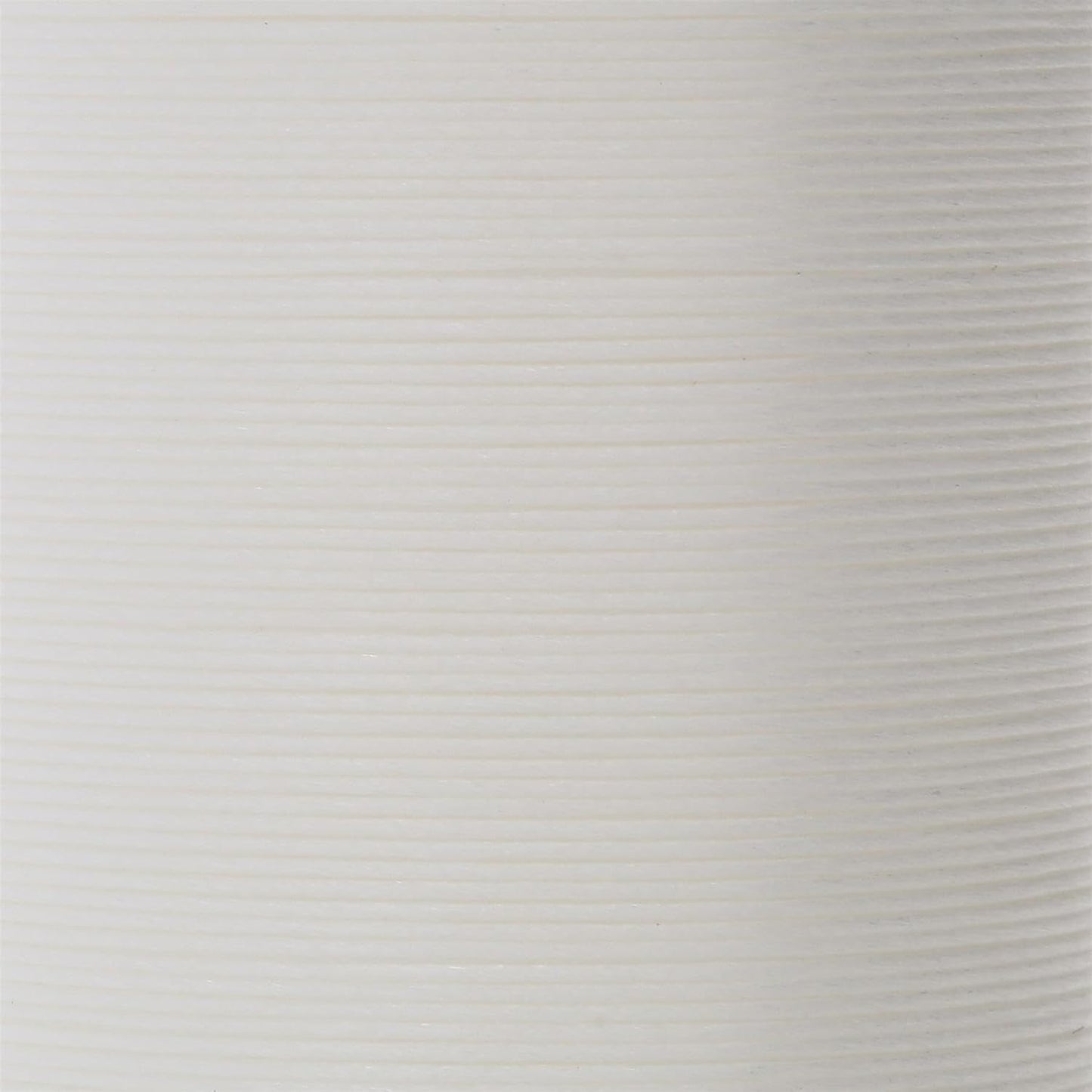 KO Thread, Nylon Beading Thread, White Color, Japanese Pre-Waxed 100% Nylon, 440TEX, Tangle Resistant Knotting Cord, 300 meter/330 Yard per Spool - Use for Seed Bead Projects, Loom Work, Bead Weaving