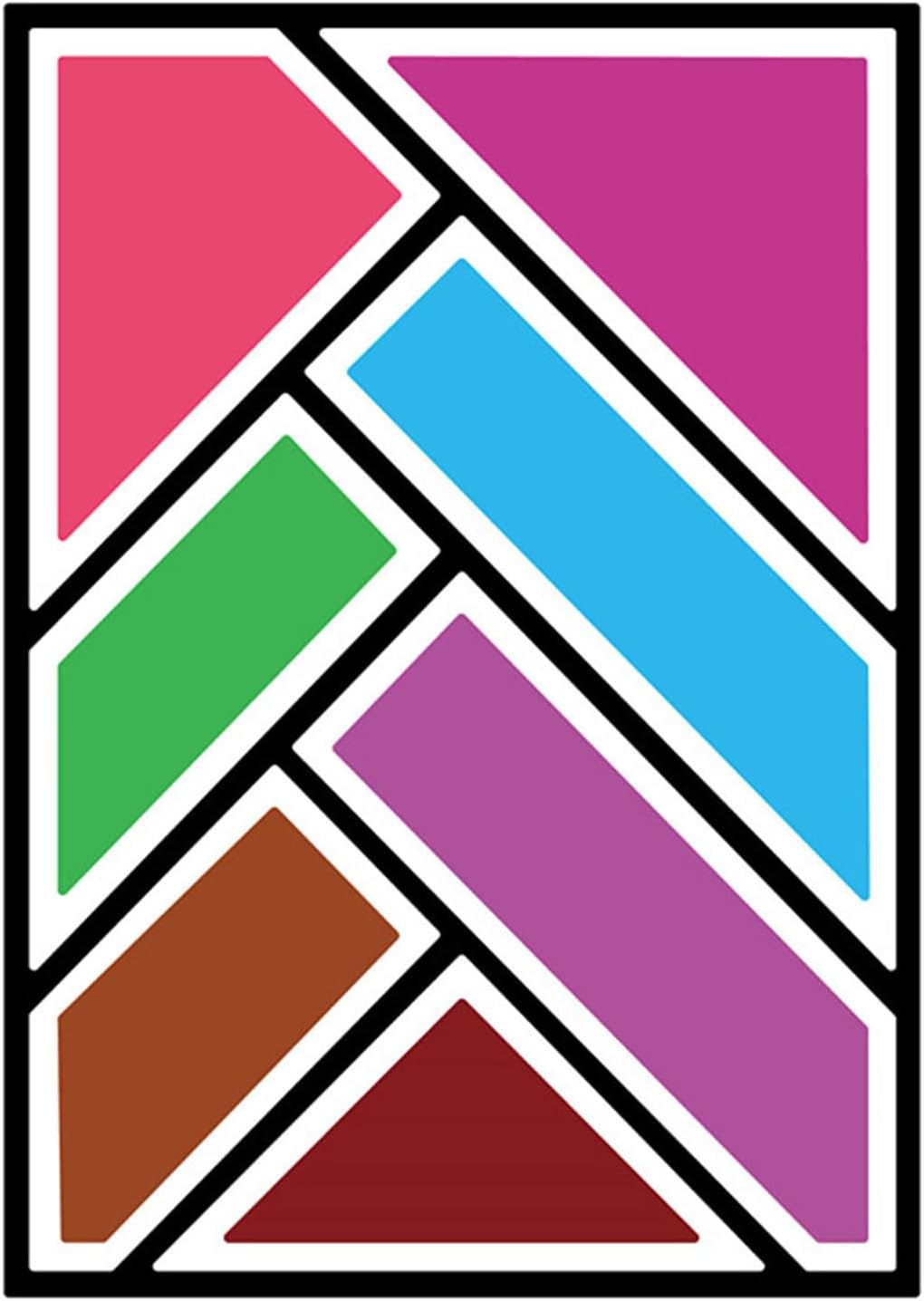 Cutting Dies Metal Stencils Scrapbooking Tools Flowers Lace Frame DIY Embossing Template for Paper Card Making Album Arts Crafts Supplies (Rectangle Grid-14x10cm)