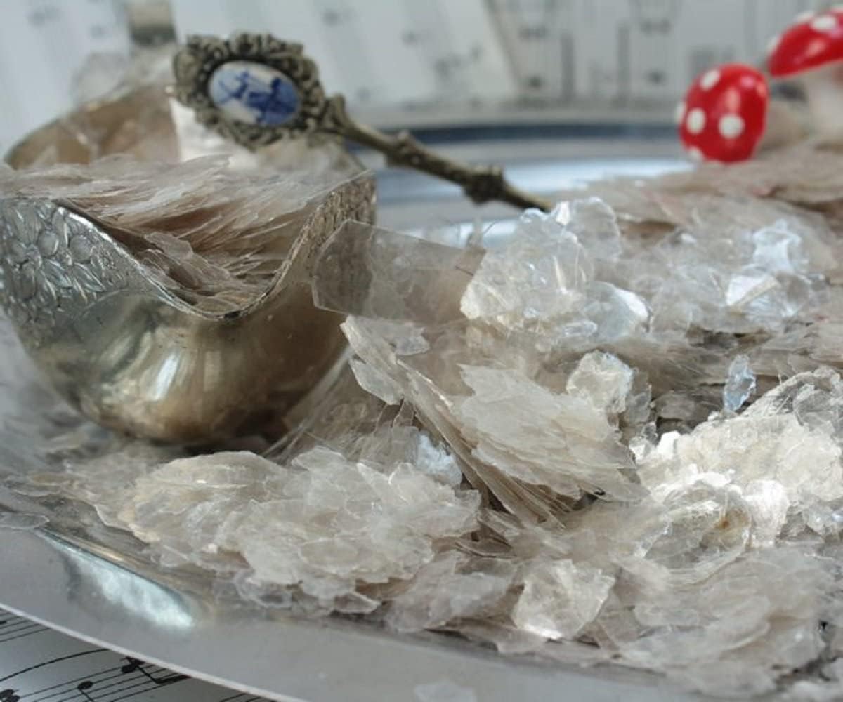 Meyer Imports Natural Mica Flakes - Clear - Pearl - #311-4330 (1/2 oz)