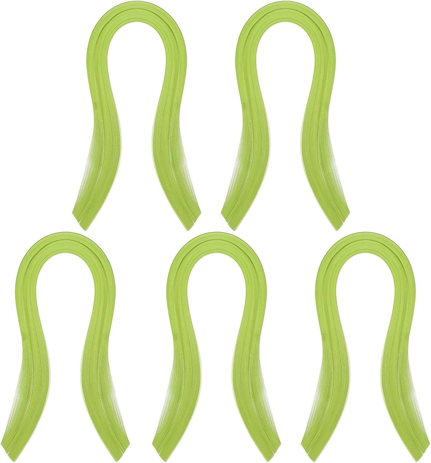 PATIKIL Quilling Strips Paper 600pcs 1.5mm 39cm Origami Paper Quilling Kits for Art DIY Hand Craft Christmas, Lawn Green
