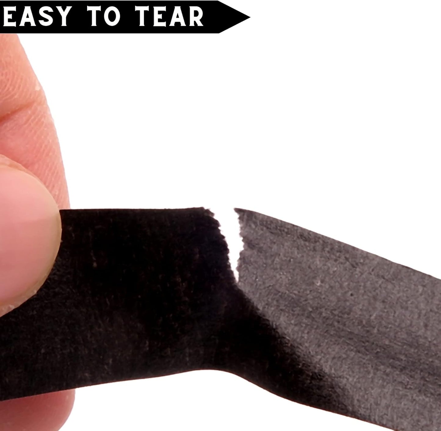 5 Rolls Pinstripe Tape - Masking Tape 1/16", 1/8", 1/4", 1/2", 3/4" - Thin Painters Masking Automotive Tape for DIY, Car, Auto, Paint, Art, Tumblers (Black)