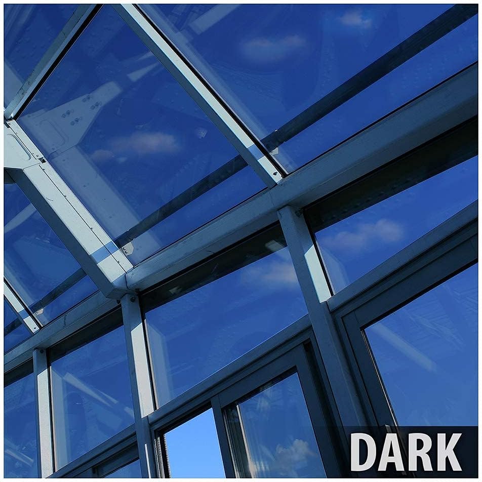 BDF EXNA20 Exterior Window Film Daytime Privacy and Heat Control Natural Black 20 (Dark) - 24in X 24ft