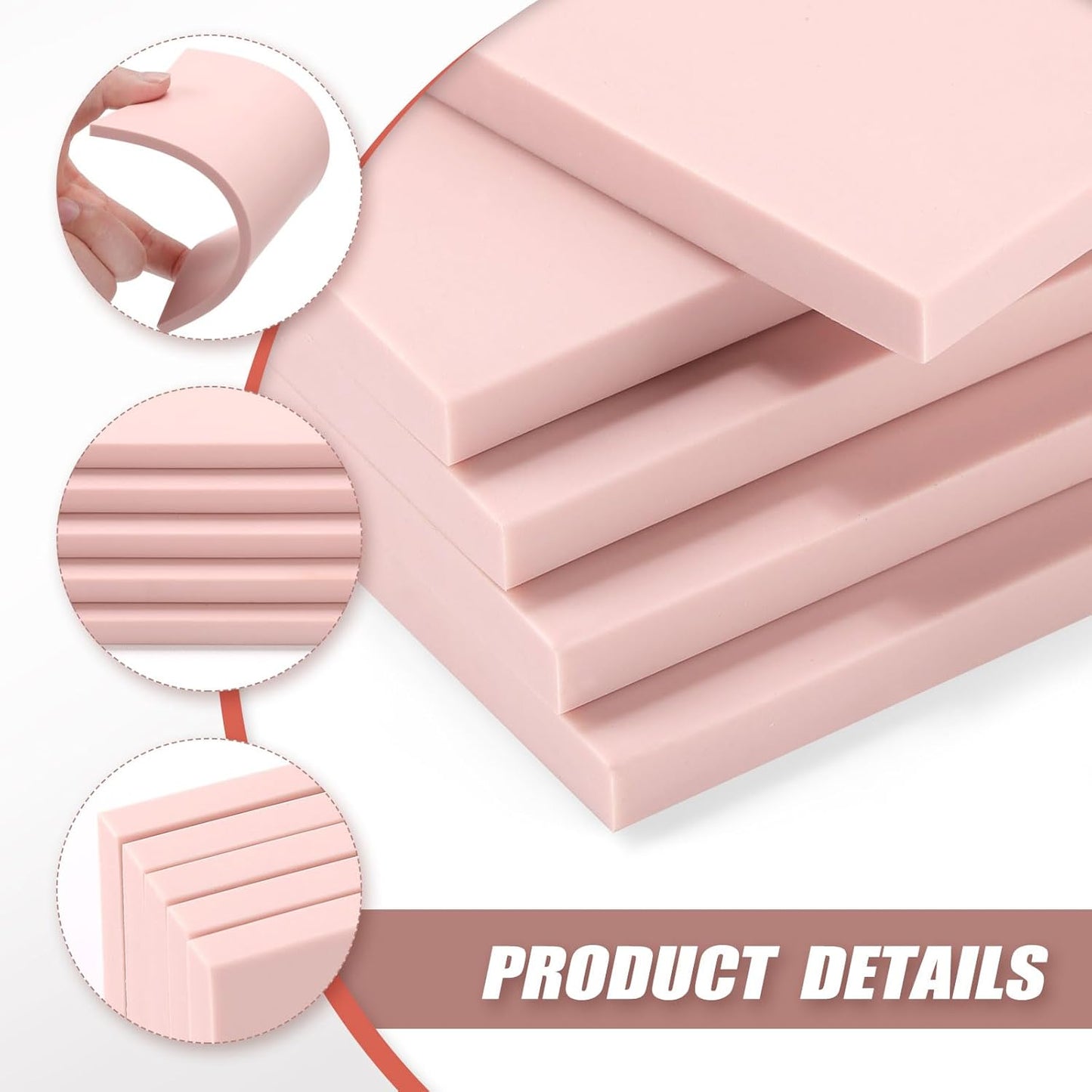 Linocut Kit for Printmaking with 5PCS 4"x6" Soft Rubber Linoleum Blocks, Brayer & Carving Tools – Block Printing & Stamp Making Supplies for Beginners & Artists