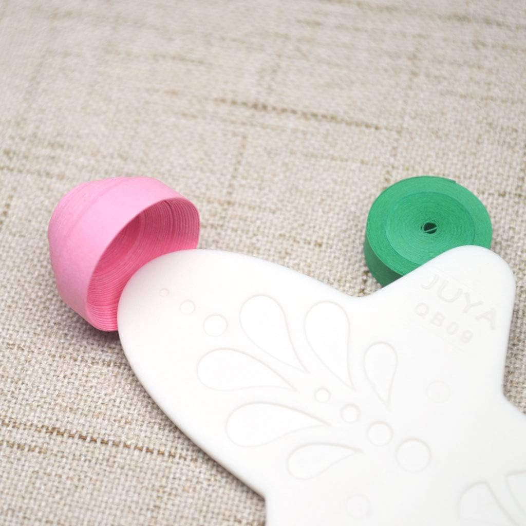 JUYA Quilling Paper and Tools Classic Set QK10 (Pink, No Glue)