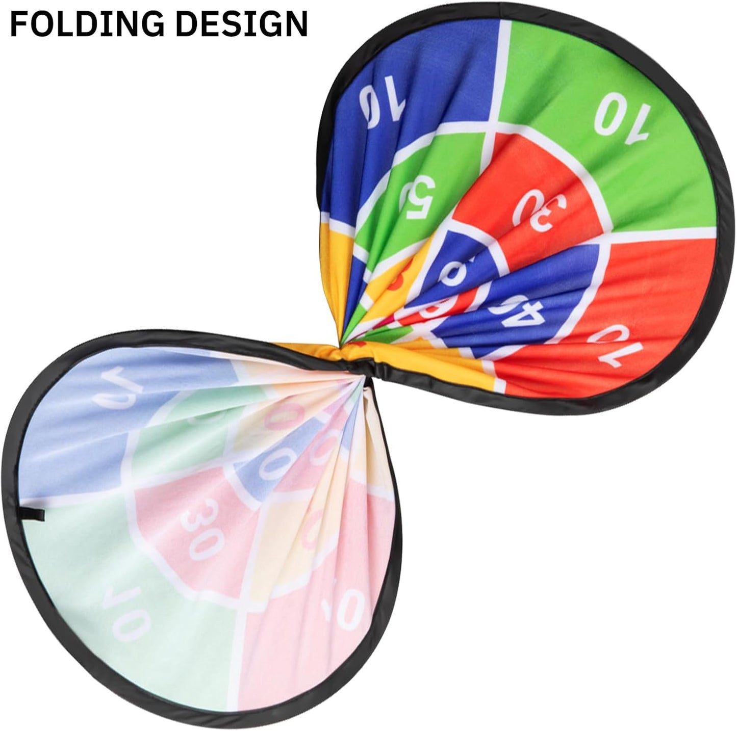 TEMI 29" Large Dart Board for Kids, Boys Toys Dartboards with 20 Balls, Indoor and Outdoor Sport Fun Party Play Game Toys, Birthday Gifts for Boys Girls 3 4 5 6 7 8 9 10 11 12 Years Old