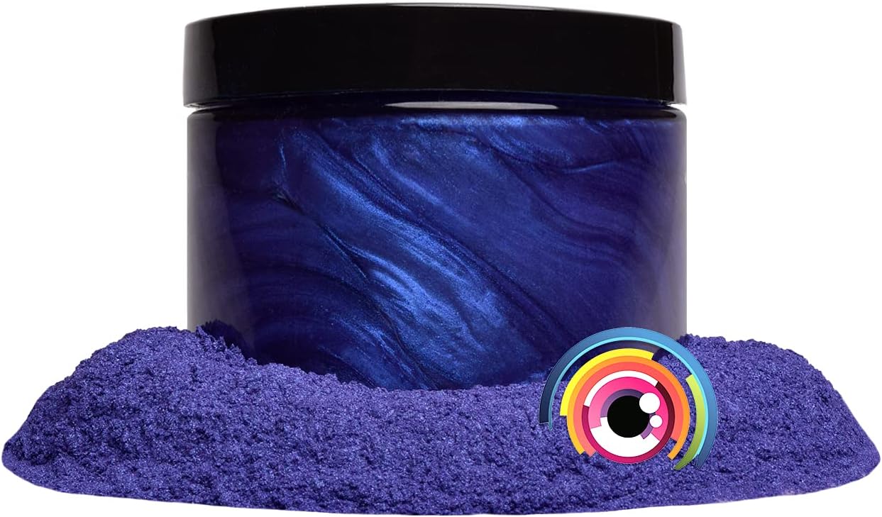 Eye Candy Pigments Premium Purple Mica Powder - Kyoho Grape (25gr) - for Epoxy, Resin, Soap, Paint, Woodworking, Acrylic Pouring, Bath Bombs, Fishing Lures - DIY Arts and Crafts Additive