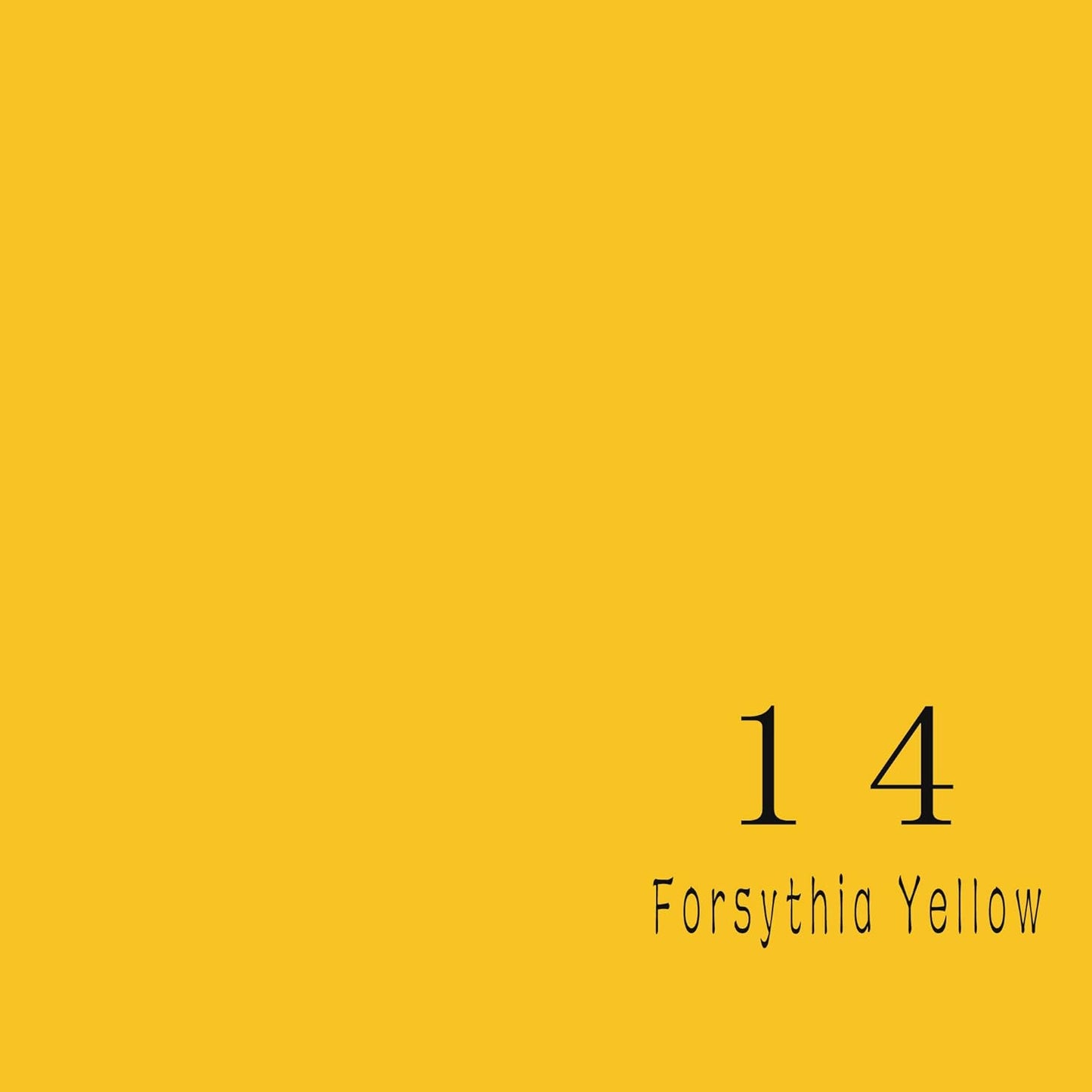 Seamless Photography Background Paper Roll, Yellow Photo Paper Backdrop for Photography, Video and Streaming (53''x16 'Forsythia Yellow)