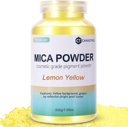Mica Powder,7.05OZ（200g）,Magic Red Mica Powder Pigment for Epoxy Resin，Lip Gloss，Car Paint，Dye，Soap Making，Nail Polish,Epoxy Resin,Candle Making,Bath Bombs