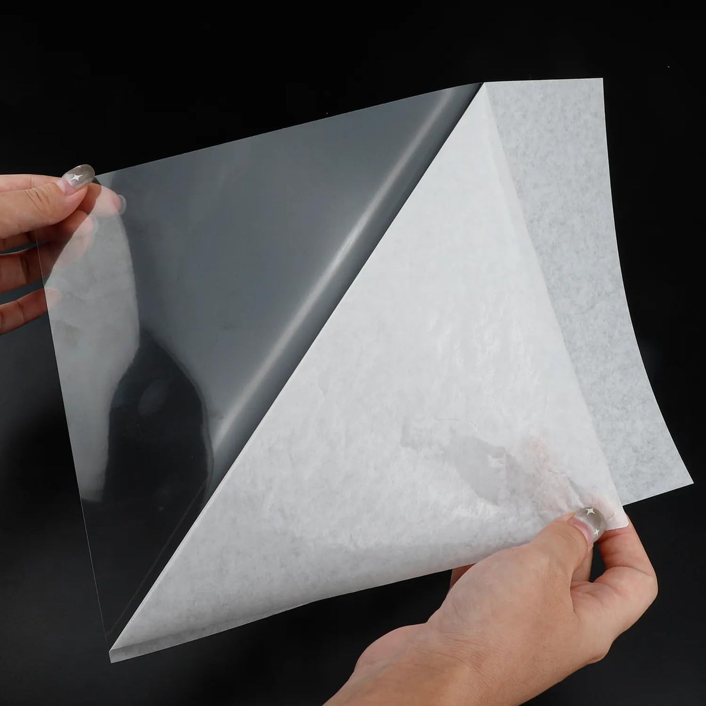 Printable Washi Sticker Paper for Inkjet & Laser Printers, 8.5x11 Inch Full Sheet, 25 Sheets, Semi Transparent, Printable Washi Sticker for Scrapbooking, Bullet Diaries, Junk Journaling, Washi Tapes