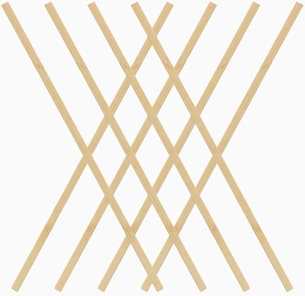 Pllieay 200 Pieces Bamboo Sticks Wood Extra Long Sticks for Crafting (15.7 Inches Length × 3/8 Inches Width)