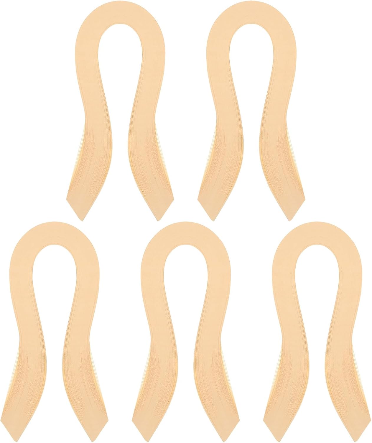 PATIKIL Quilling Strips Paper 600pcs 1.5mm 39cm Origami Paper Quilling Kits for Art DIY Hand Craft Christmas, Beige