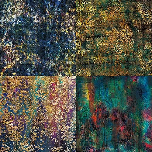 6x6 Mixture Passion Scrapbook Paper Pad, 24 Sheets, Single-Sided, Medieval Painting Patterns, Cardstock Paper for Scrapbooking, Cardmaking, DIY Projects