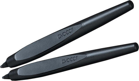 Avocor Stylus Pair for F Series Interactive Displays | Ideal for Classrooms, Meetings & Interactive Design | Fine-tip Passive Touch Stylus Pens (Pair)