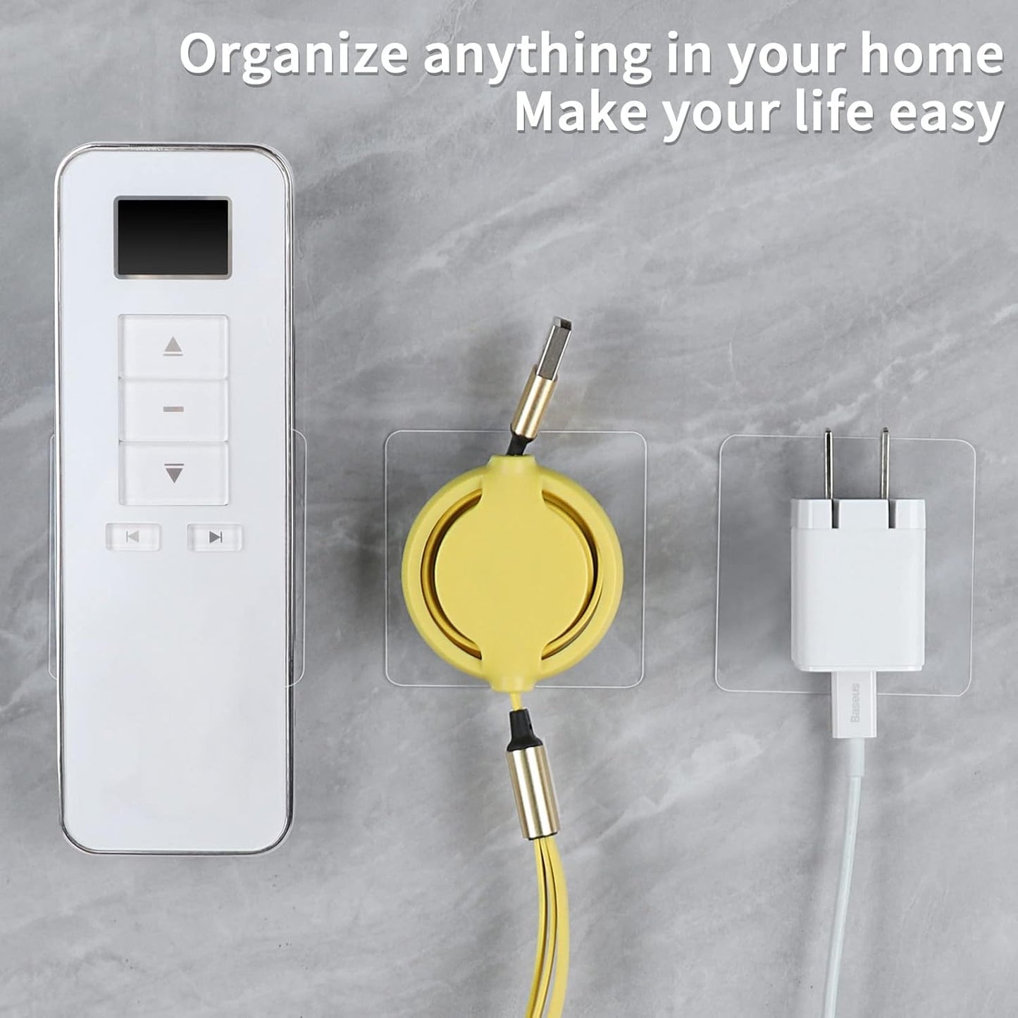 80PCS Premium Double Sided Mounting Squares Clear Tape,Heavy Duty Adhesive Pads for Pictures,Poster Hanging Strips - Strong Sticky Tack,Waterproof Adhesive for Shower,Wall Patch,Sticky Pads