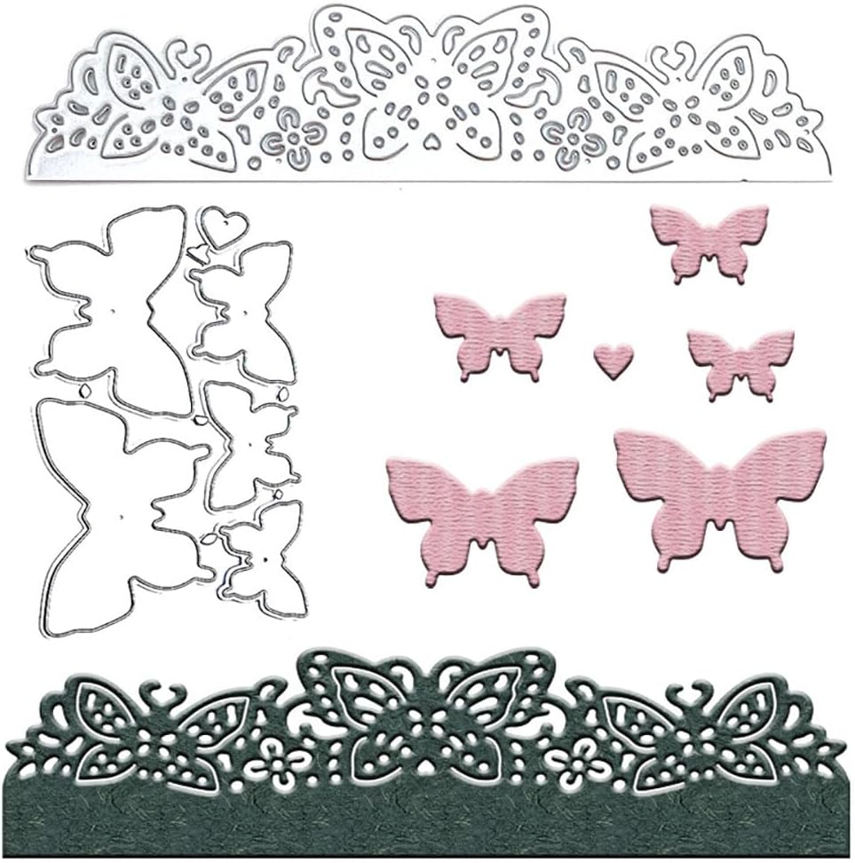 Lace Metal Cutting Dies Butterfly Lace Cut Die for Card Making DIY Scrapbooking Album Paper Decorative Stencil