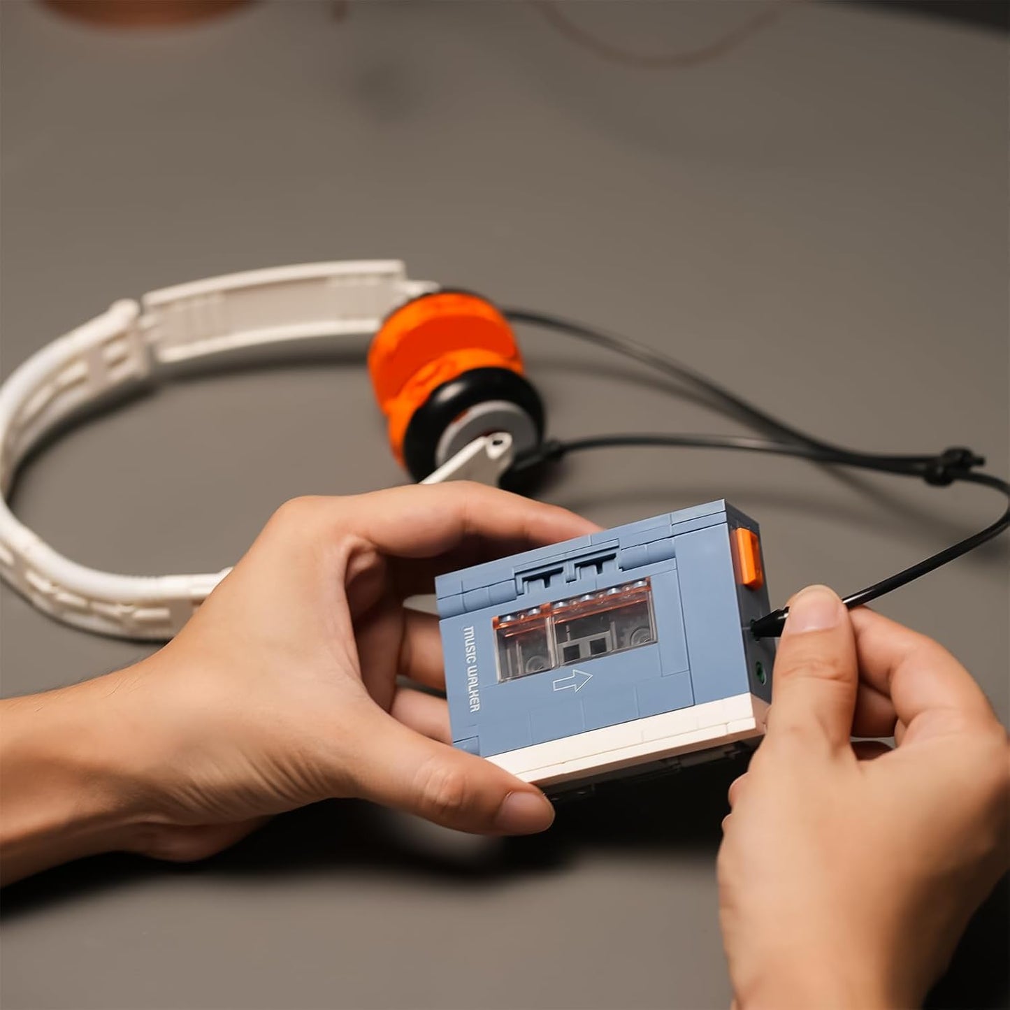 Creator Music Player Building Set Compatible with Lego for Adults,Christmas Toys for Boys and Girls 8-14 Years,Retro Model Building Kit