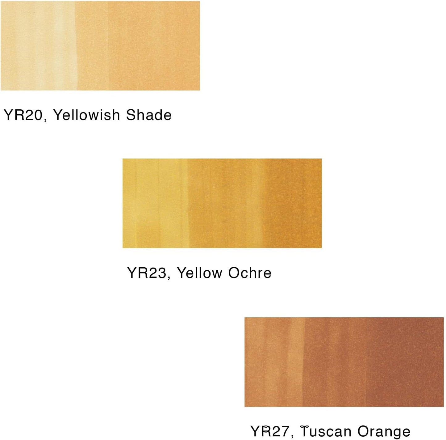 Copic Sketch, Alcohol-based Markers, 3pc Set, Color Fusion #4, Orange