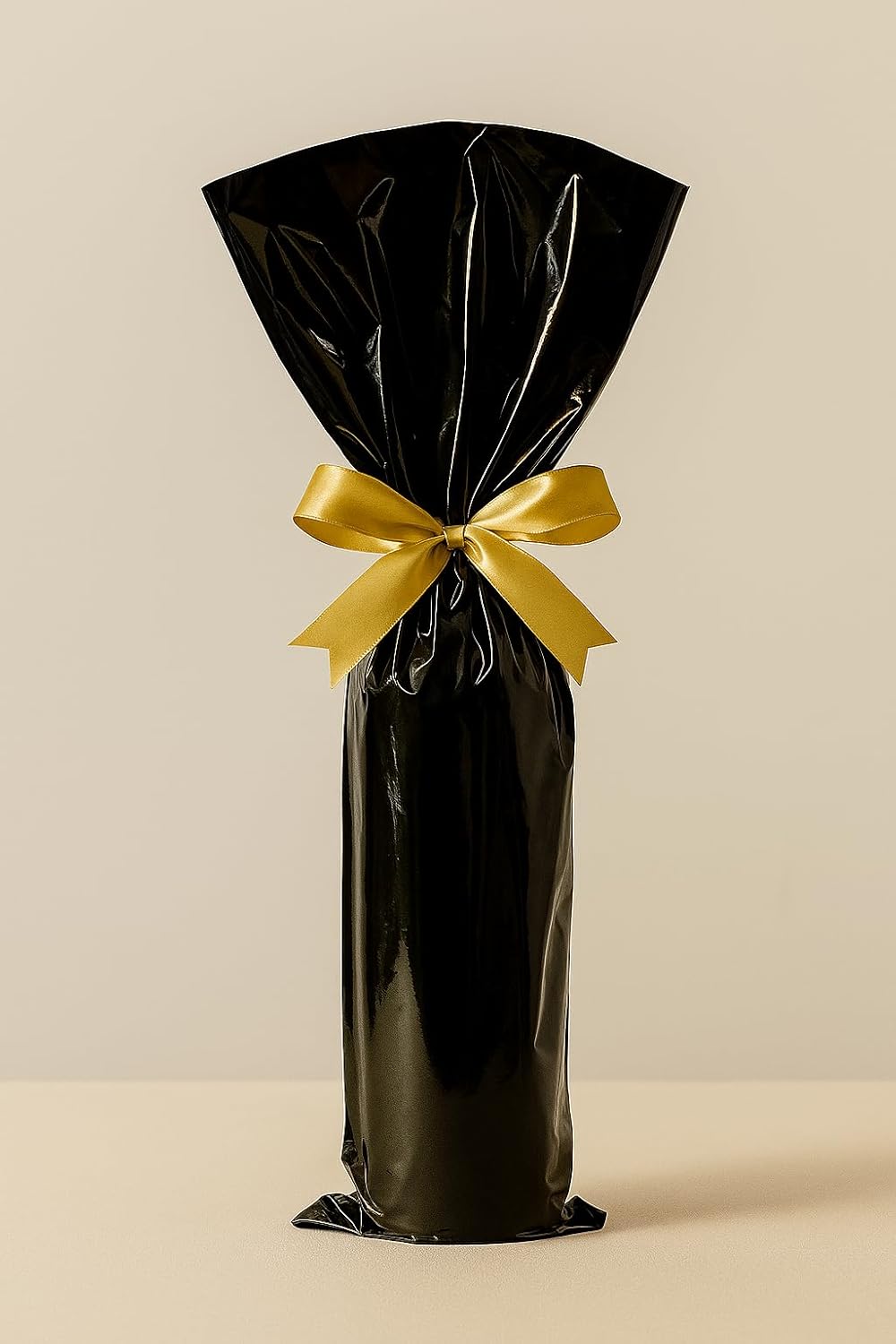 Anderson's Black Shiny Metallic PVC Roll: 47" x 100' Flame-Resistant Event Decor for Weddings, Parties, Photo Booths, Gift Wrap, Table Covers, Backdrops, Crafts & Holiday Decorations