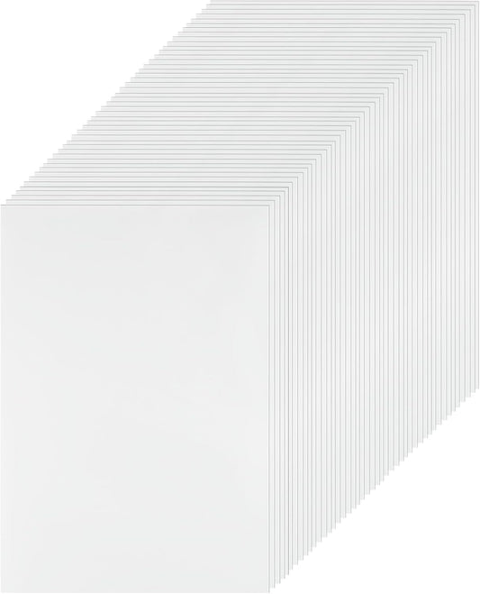 100 Pcs Freezer Paper for Quilting 8.5 x 11 Inch Quilter Freezer Paper Sheets for DIY Projects Handmade Tailor Applique & Sewing Projects