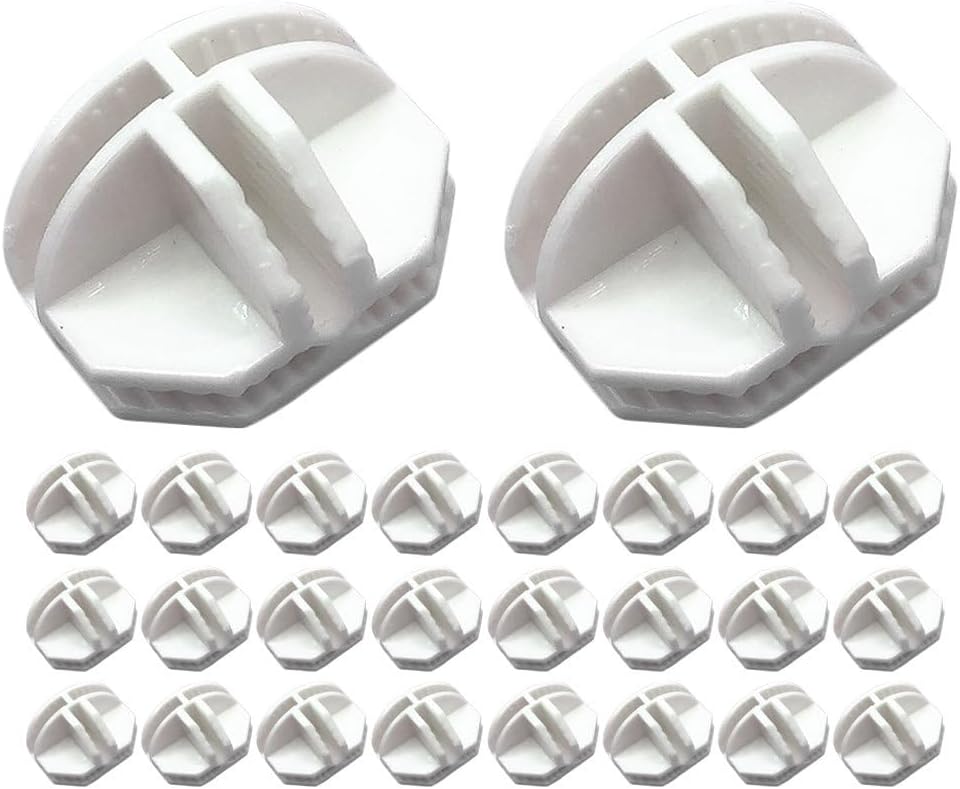 ARTIBETTER 50pcs Modular Cube Connectors Durable Storage Connectors for Wire Shelves Closet Organizers Easy Assembly Versatile Connection for Shoe Cubes Modular Storage