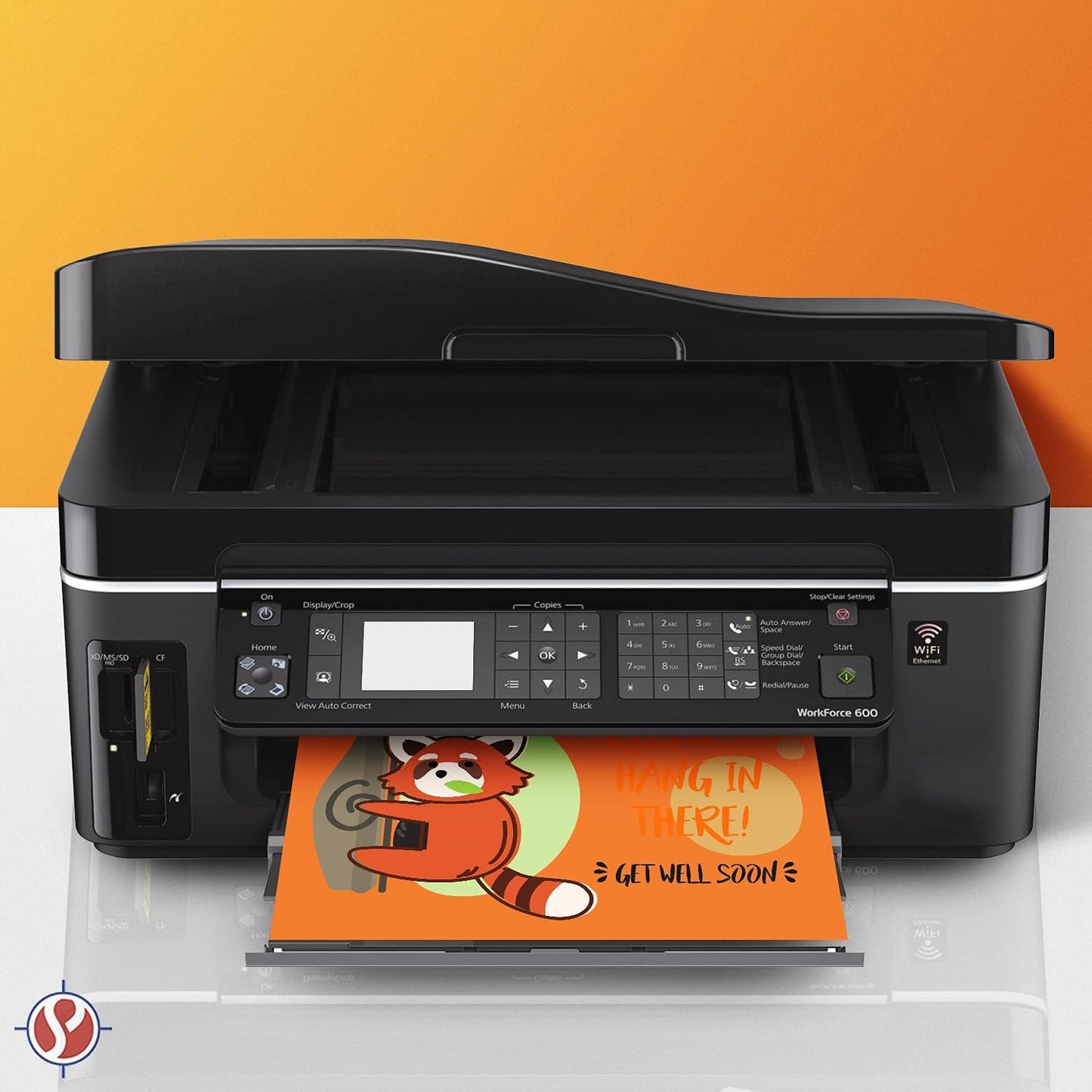 8.5 x 11" Orange Color Paper Smooth, for School, Office & Home Supplies, Holiday Crafting, Arts & Crafts | Acid & Lignin Free | Regular 20lb Paper - 100 Sheets