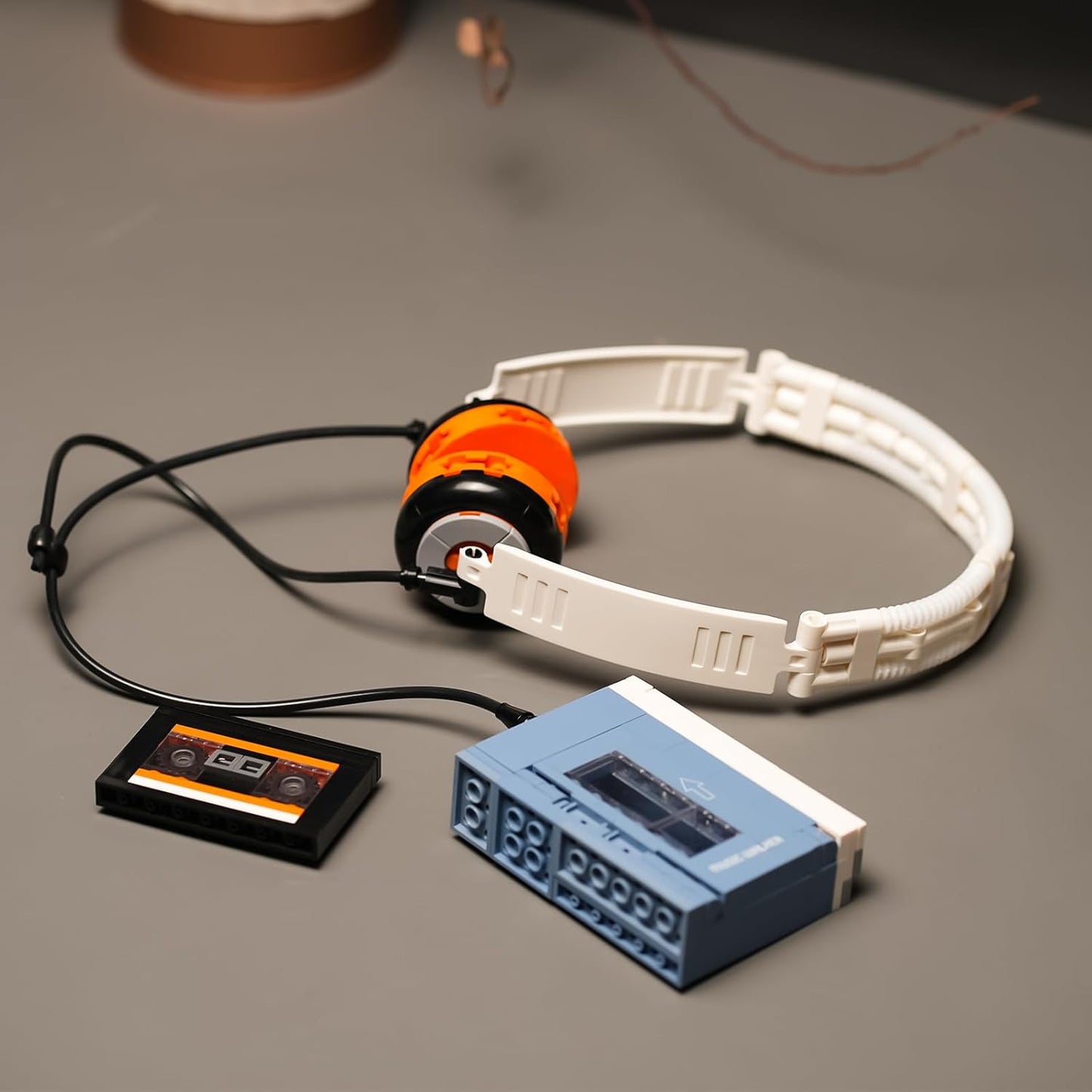 Creator Music Player Building Set Compatible with Lego for Adults,Christmas Toys for Boys and Girls 8-14 Years,Retro Model Building Kit