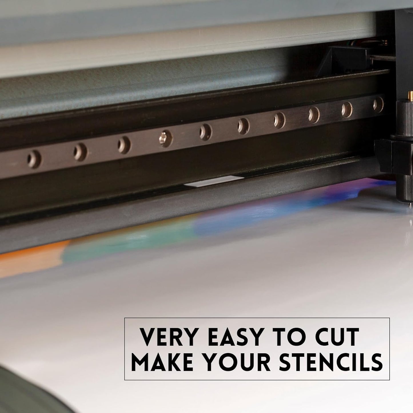 Frienda 24 Sheets Blank Stencil Plastic Making Sheet Milky Translucent Pet Template Stencil Material for DIY Crafts Gift(10 Mil, 12 x 24 Inch)