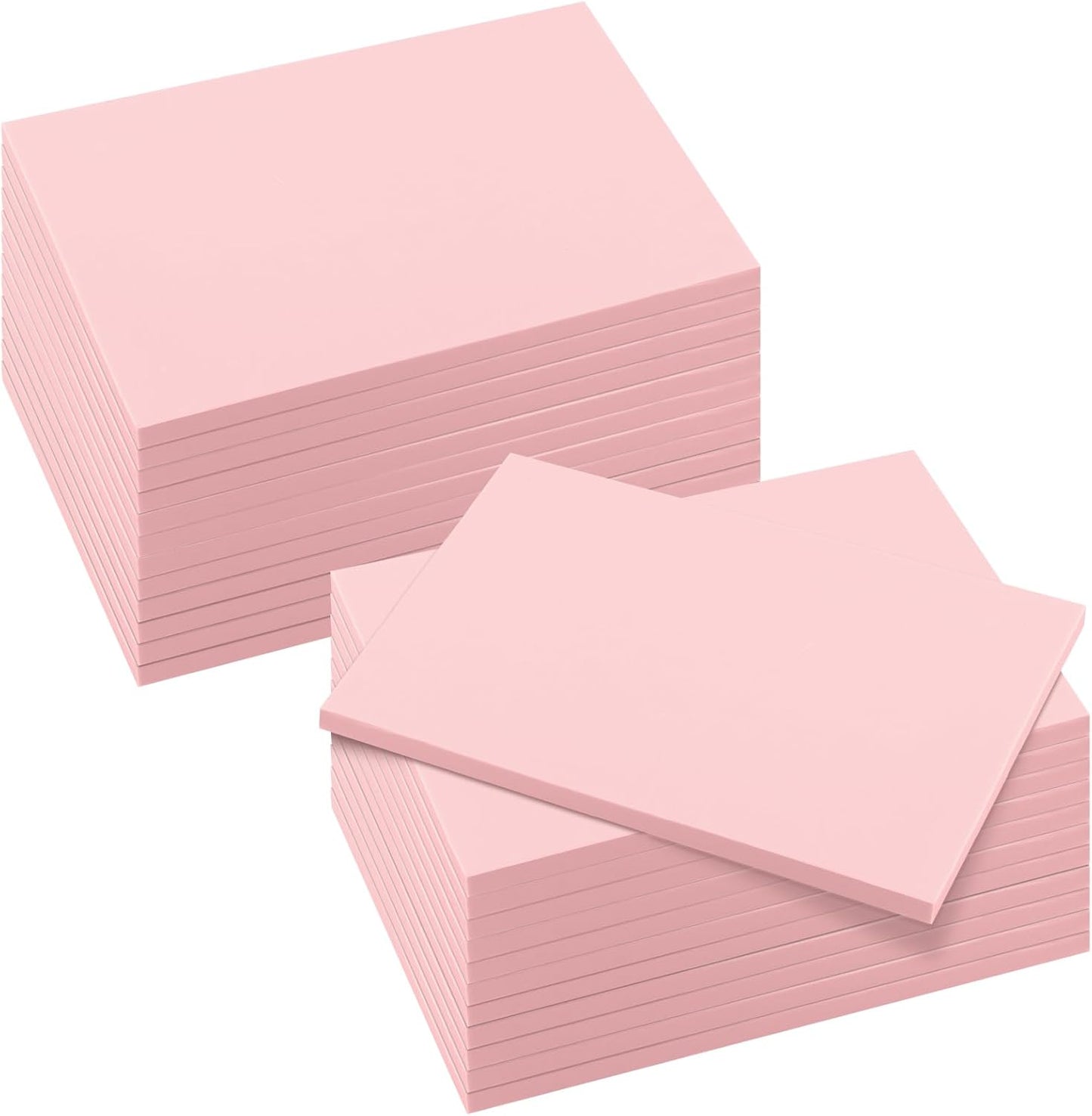 LEXININ 24Pcs Rubber Stamps, 6 x 4 x 0.3 Inches Pink Soft Rubber Linoleum Blocks Printing, Linocut Rubber Carving Block