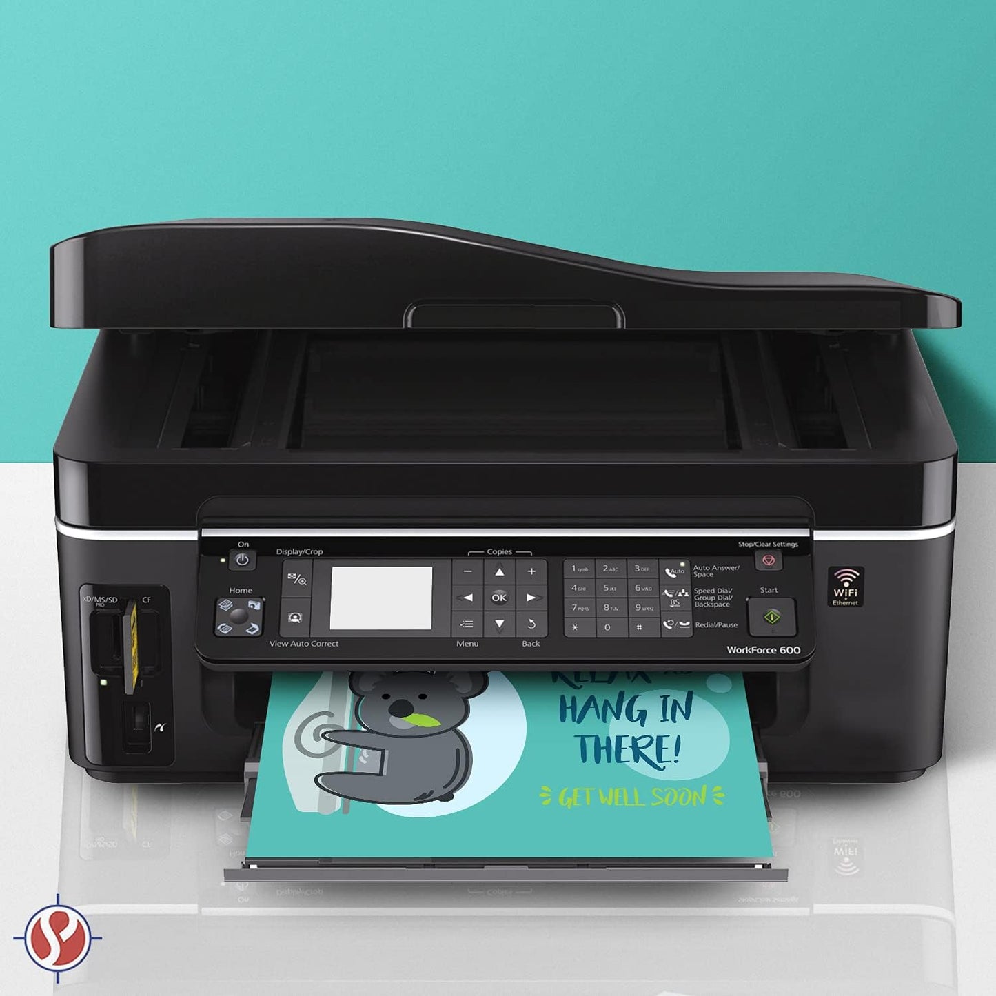 8.5 x 11" Sea Blue Color Paper Smooth, for School, Office & Home Supplies, Holiday Crafting, Arts & Crafts | Acid & Lignin Free | Regular 20lb Paper - 100 Sheets