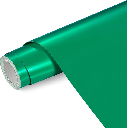 Ant Smart Adhesive Permanent Vinyl Compatible with Cricut Explore and Maker Series Without Cutting Mats, Create DIY Projects, Decals, Stickers & More (Green, 13inch x 30ft)