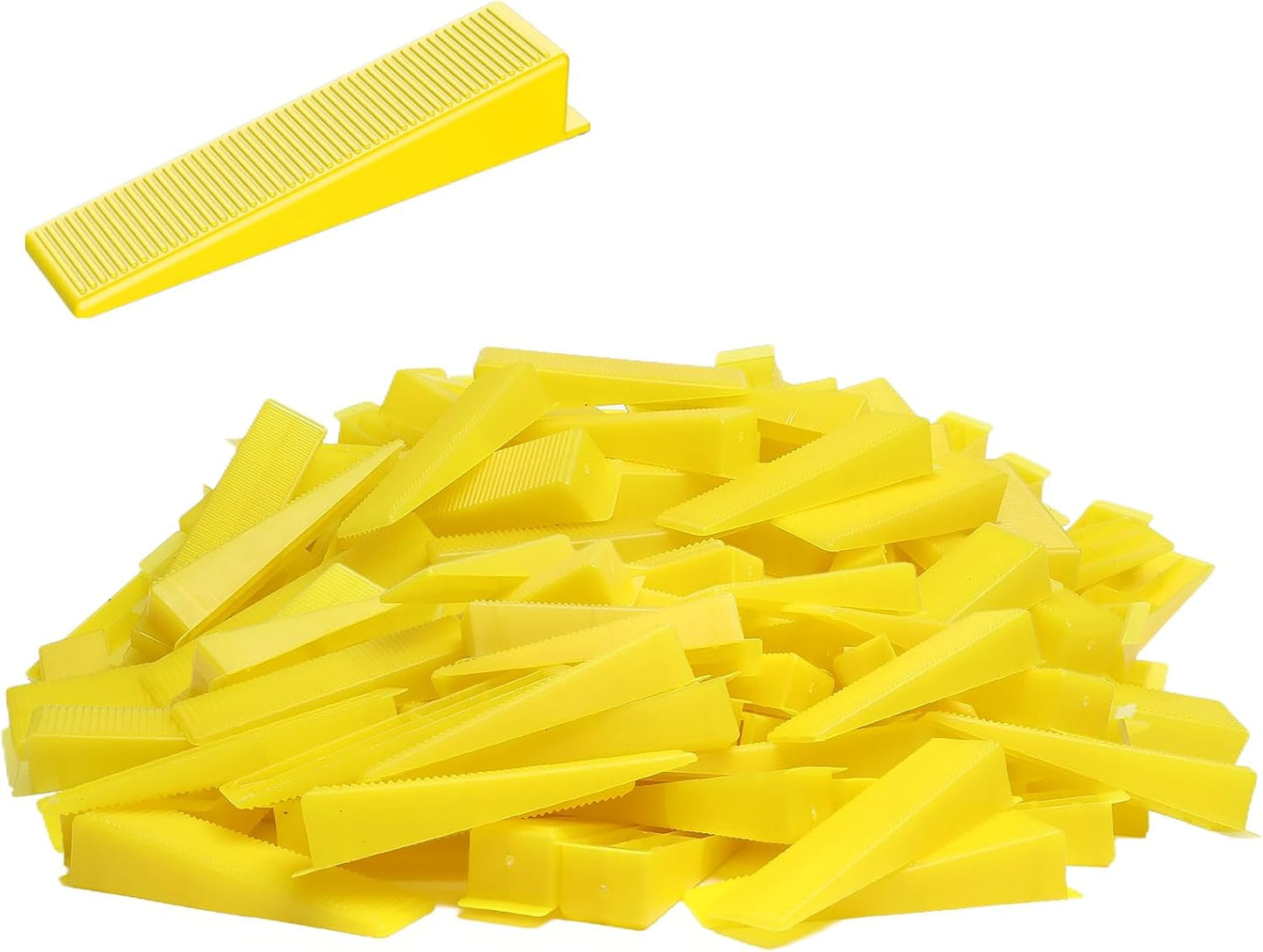 DGSL Tile Leveling System Tile Wedges, 200PCS Reusable Tile Leveling Wedges for 1/8", 1/16", 1/32" Tile Spacers, Tile Leveling Clips and Tile Leveler Installation