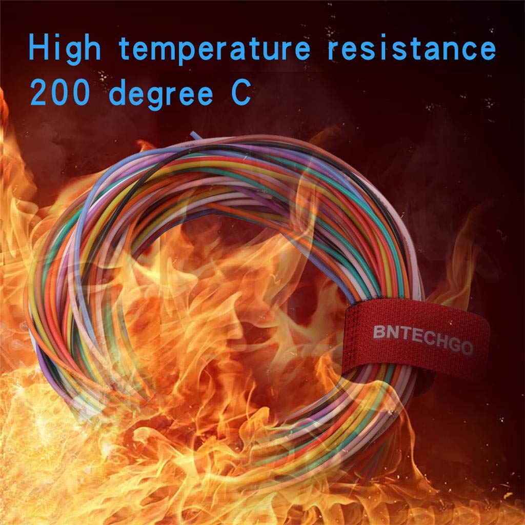 BNTECHGO 26 Gauge Silicone Wire Kit 10 Color Each 10 ft Flexible 26 AWG Stranded Tinned Copper Wire