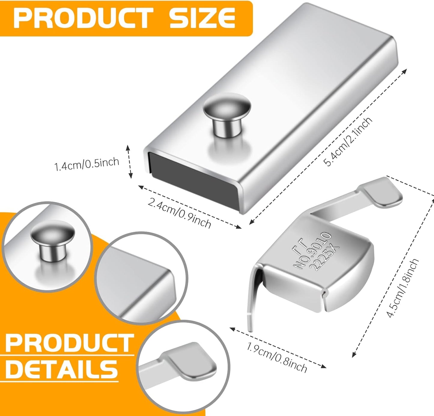 Magnetic Seam Guide, 4 Pieces of Magnet for Universal Sewing Machine