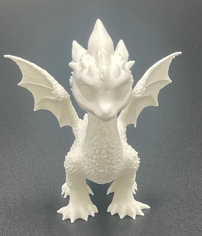 A to Z 3d Printing Create-A-Mon FIRE Premium Paint Kit, Pyryu Monster Model Set, 3 Character Models, 24 Acrylic Paints, 4 Brushes, Arts & Crafts Activity for Family Fun