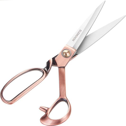 Fabric Scissors Professional 10" Sewing Scissors,Heavy Duty Shears for Fabric,Leather,Raw Materials,Dressingmaking,Upholstery Shears for Dressmakers Students Office Crafting