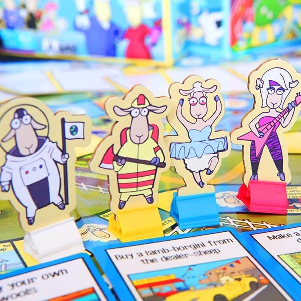 SHEEPLE™ - Where Great Minds Think Alike - Funny Word Association Party Game - Easy to Learn & Play Family Board Game - for Adults, for Teens, and for Kids - All Ages 8 & Up, 3-12 Players