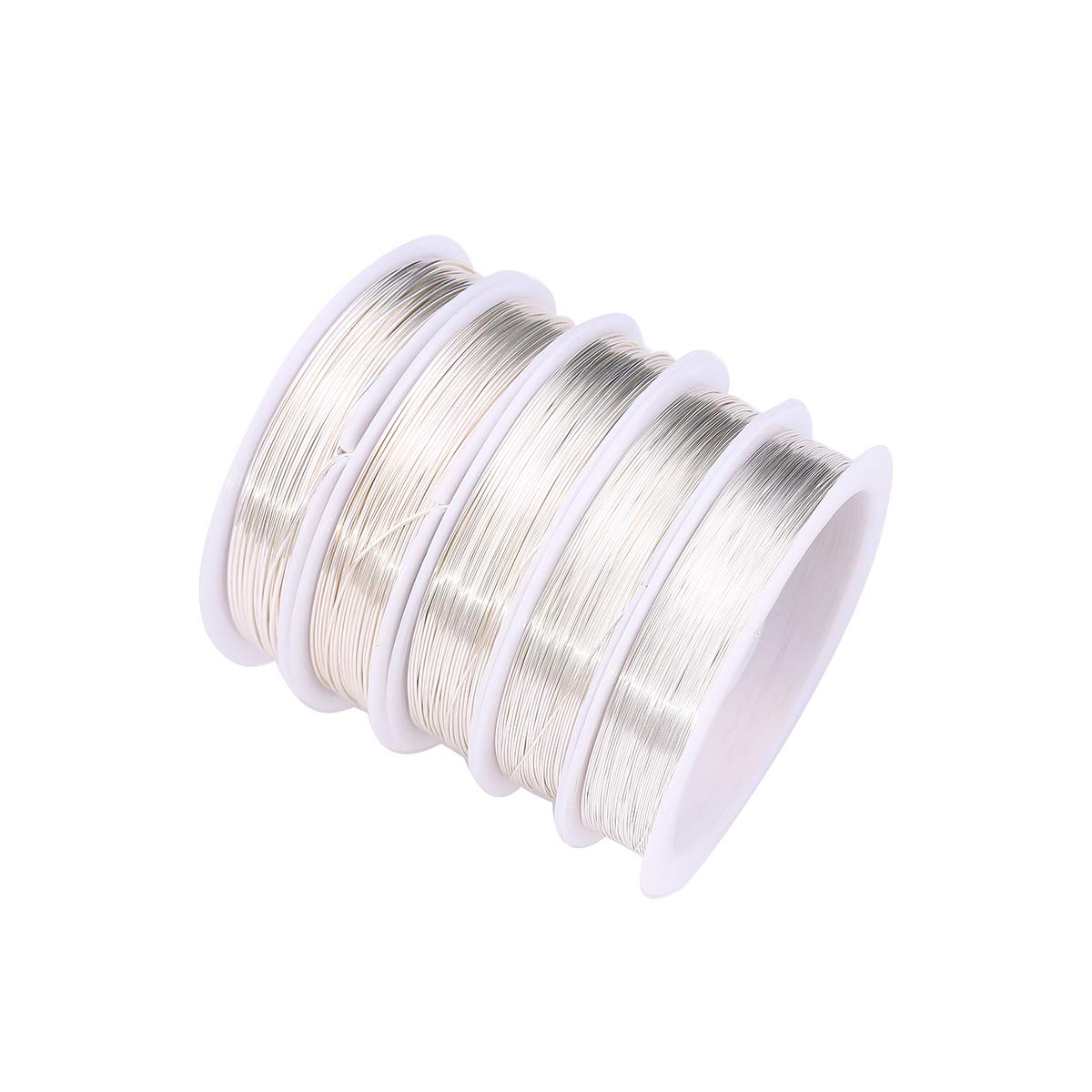 Silver Copper Wire 0.3mm Bead Cord for Bracelet Necklace Charm Beading Jewelry Making 54yard