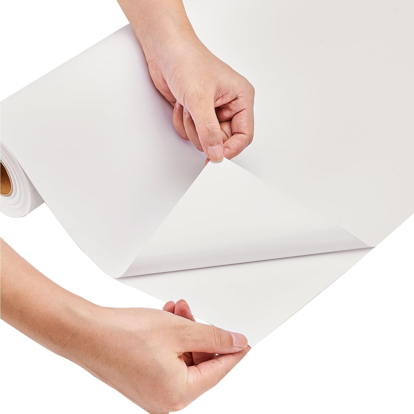 FastPlot Self Adhesive Vinyl - Waterproof 4mil - 42inch x 60ft Roll - 2inch core