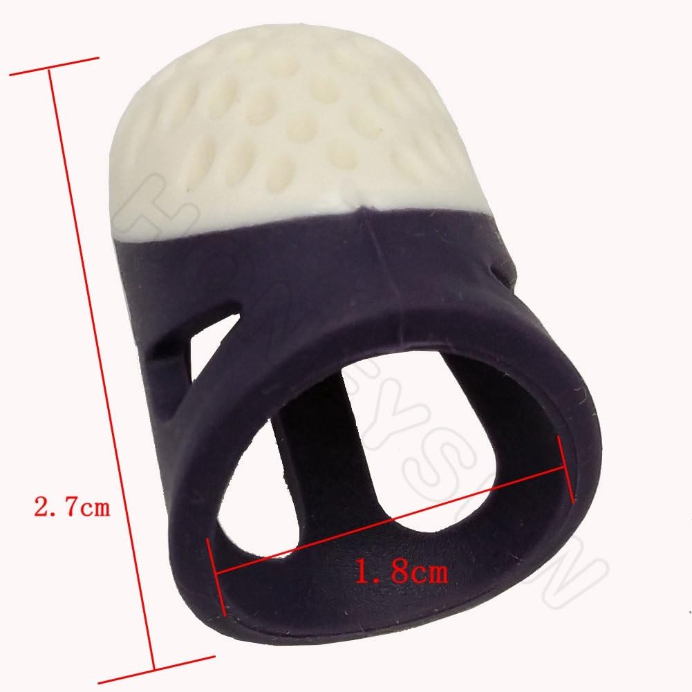 HONEYSEW Soft Comfort Thimble Two Size for Choose (Medium Size)