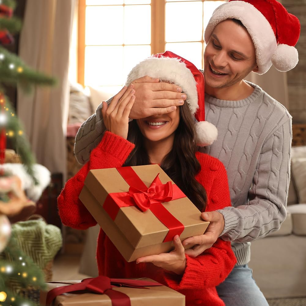 1-1/2" x 100 Yards Satin Ribbon - Wide Silk Green Ribbon with Spool - Ideal for Gift Wrapping, Floral Bouquets, Crafts, Wedding Party Decorations, Christmas and Sewing Projects