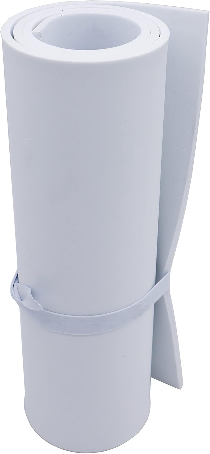 OISAKLD EVA Foam 2mm-10mm 13.7"×39" Craft Foam Sheet 74 kg/m³ Cosplay Foam for Craft Model Cosplay 6mm