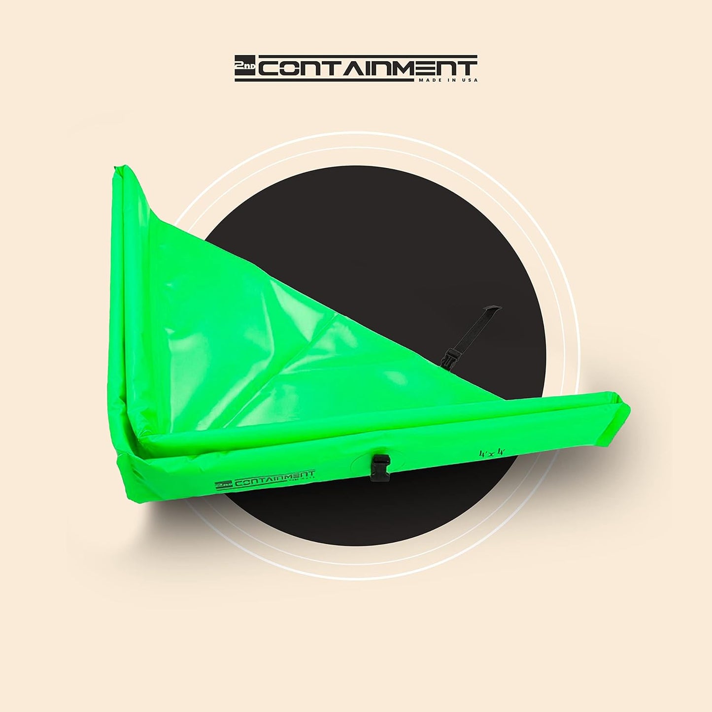 Duck Pond - 4’ x 4’ - Lime Green