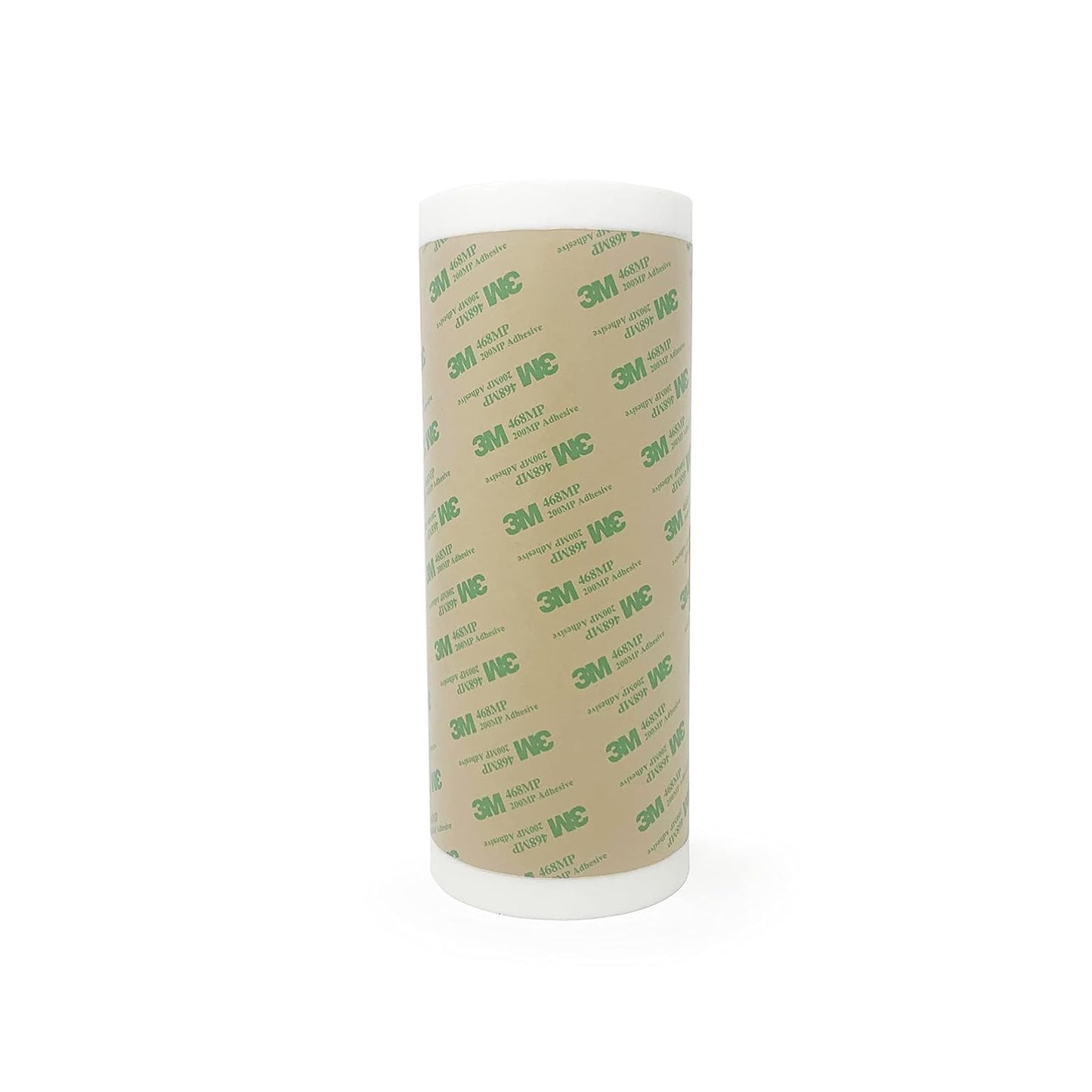 3M 468MP Double Sided Adhesive Transfer Tape Sheet Roll, 8" Width x 15 ft
