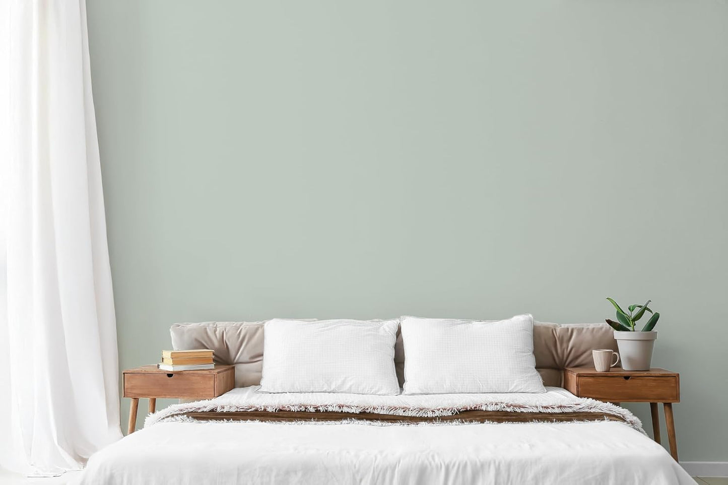 EVOLVE Paint & Primer: Environment-friendly, Low Sheen with One-coat Coverage for Interior & Exterior surfaces (Greenhouse, 5-Gallon)