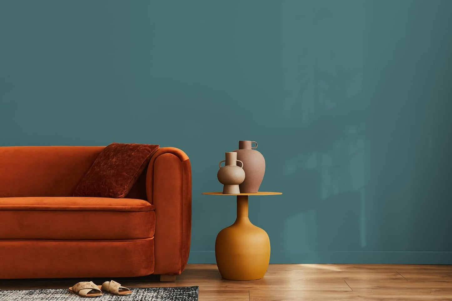 EVOLVE Paint & Primer: Environment-friendly, Low Sheen with One-coat Coverage for Interior & Exterior surfaces (Vine Green, 1-Gallon)